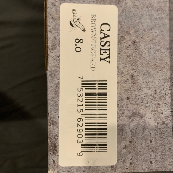 Freebird CASEY Leopard booties size 8 - Picture 8 of 8